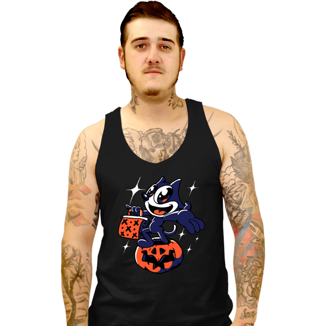 Shirts Tank Top, Unisex / Small / Black Felix The Cat