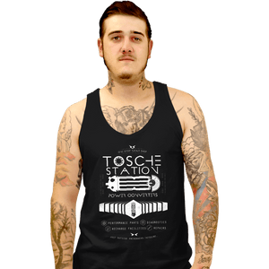 Shirts Tank Top, Unisex / Small / Black Tosche Station
