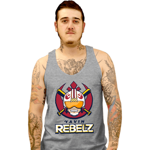 Daily_Deal_Shirts Tank Top, Unisex / Small / Sports Grey Go Rebelz