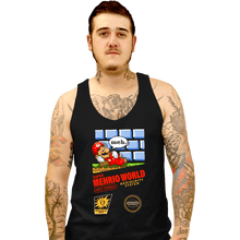 Load image into Gallery viewer, Daily_Deal_Shirts Tank Top, Unisex / Small / Black Super Mehrio World
