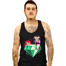 Load image into Gallery viewer, Daily_Deal_Shirts Tank Top, Unisex / Small / Black Rouge And Knuckles
