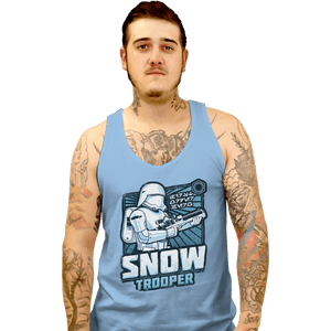 Shirts Tank Top, Unisex / Small / Powder Blue First Order Hero: Snowtrooper