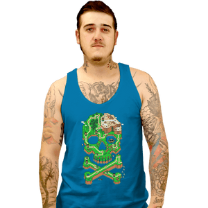 Shirts Tank Top, Unisex / Small / Sapphire Jolly Plumber