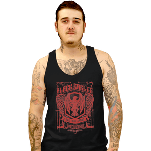 Shirts Tank Top, Unisex / Small / Black Black Eagles Officers Academy