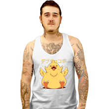 Load image into Gallery viewer, Shirts Tank Top, Unisex / Small / White Fat Chocobo
