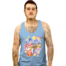 Load image into Gallery viewer, Shirts Tank Top, Unisex / Small / Powder Blue Animal Crossing - Celeste
