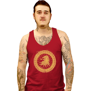 Shirts Tank Top, Unisex / Small / Red Seal Of Lions
