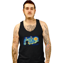 Load image into Gallery viewer, Secret_Shirts Tank Top, Unisex / Small / Black Super Starry Bros
