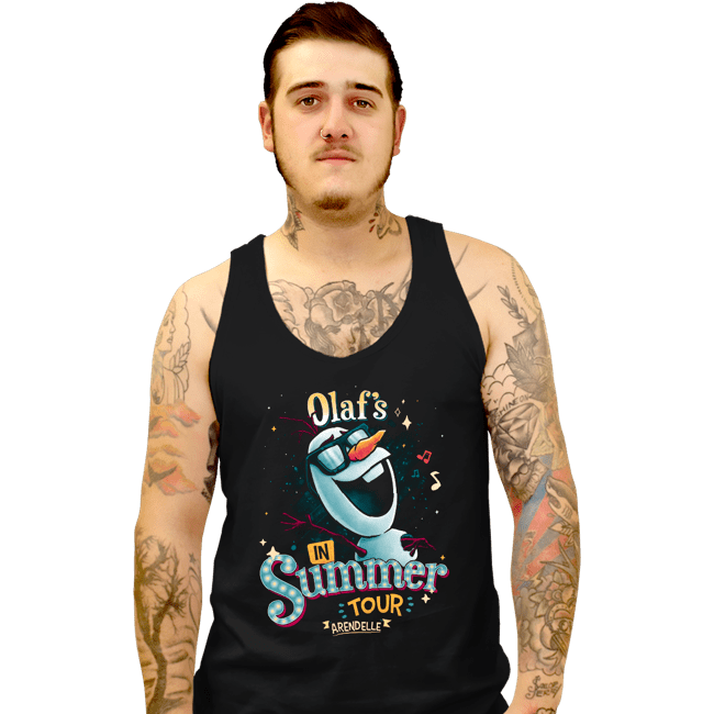 Secret_Shirts Tank Top, Unisex / Small / Black In Summer Tour