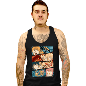 Daily_Deal_Shirts Tank Top, Unisex / Small / Black Chainsaw Hunters