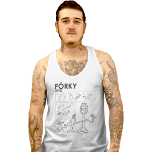 Shirts Tank Top, Unisex / Small / White Toy Manual