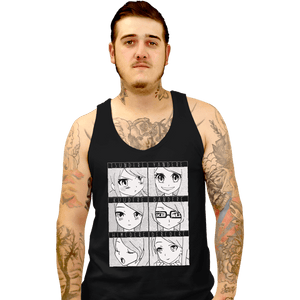 Secret_Shirts Tank Top, Unisex / Small / Black Dere Types