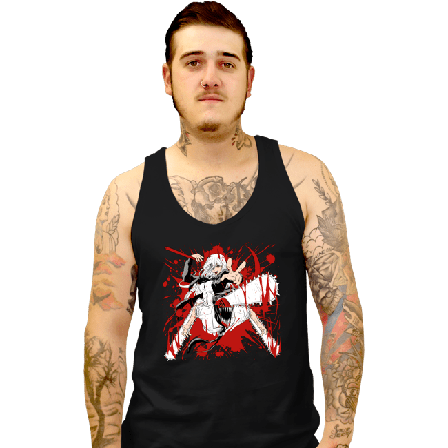 Daily_Deal_Shirts Tank Top, Unisex / Small / Black Devil Hunters