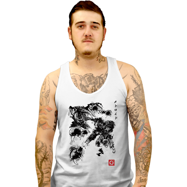 Shirts Tank Top, Unisex / Small / White Metroid Attack Of The Space Pirates