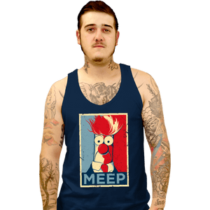 Daily_Deal_Shirts Tank Top, Unisex / Small / Navy MEEP
