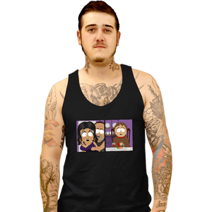 Daily_Deal_Shirts Tank Top, Unisex / Small / Black Angry Jersey Lady