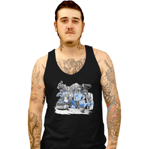 Shirts Tank Top, Unisex / Small / Black Waiting