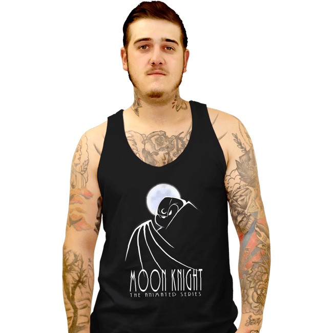Secret_Shirts Tank Top, Unisex / Small / Black Moon Knight The Animated Series