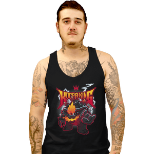 Shirts Tank Top, Unisex / Small / Black Metalknight