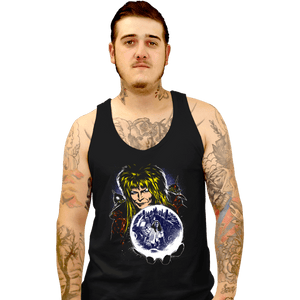 Daily_Deal_Shirts Tank Top, Unisex / Small / Black Maze Goblin King