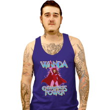 Load image into Gallery viewer, Shirts Tank Top, Unisex / Small / Violet Scarlet Witch Wanda
