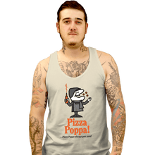 Load image into Gallery viewer, Daily_Deal_Shirts Tank Top, Unisex / Small / White Pizza Poppa
