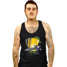 Load image into Gallery viewer, Shirts Tank Top, Unisex / Small / Black 8-Bit Hero
