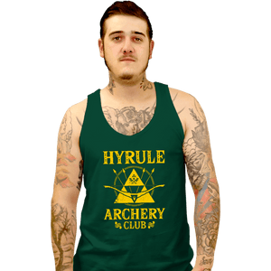 Daily_Deal_Shirts Tank Top, Unisex / Small / Black Hyrule Archery Club