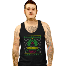 Load image into Gallery viewer, Daily_Deal_Shirts Tank Top, Unisex / Small / Black Nakatomi Party Sweater &#39;88
