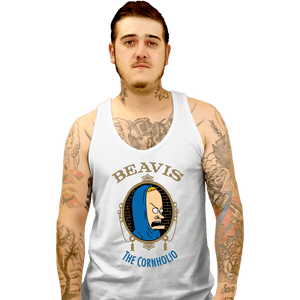 Daily_Deal_Shirts Tank Top, Unisex / Small / White The Cornholio