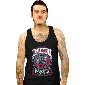 Shirts Tank Top, Unisex / Small / Black Krampus Winter Ale