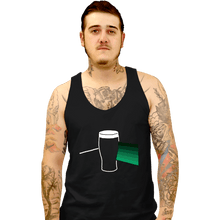 Load image into Gallery viewer, Daily_Deal_Shirts Tank Top, Unisex / Small / Black Dark Side Of The Pint
