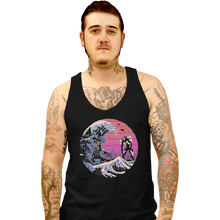 Load image into Gallery viewer, Shirts Tank Top, Unisex / Small / Black Retro Wave EVA
