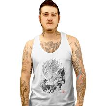 Load image into Gallery viewer, Shirts Tank Top, Unisex / Small / White The Prince Of Saiyans
