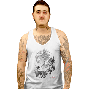 Shirts Tank Top, Unisex / Small / White The Prince Of Saiyans