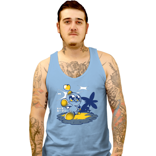 Shirts Tank Top, Unisex / Small / Powder Blue Chao Garden