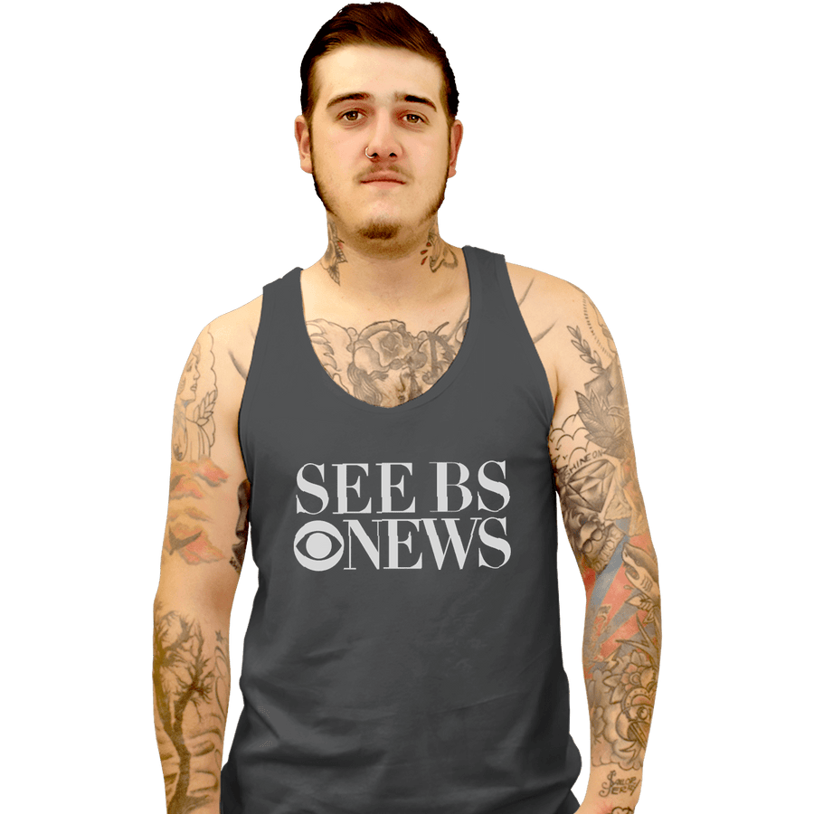 Shirts Tank Top, Unisex / Small / Charcoal See BS News