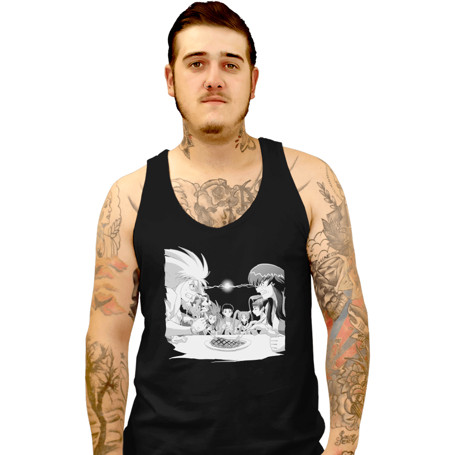 Shirts Tank Top, Unisex / Small / Black Family Dinner