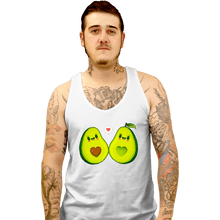 Load image into Gallery viewer, Shirts Tank Top, Unisex / Small / White Avocados Love
