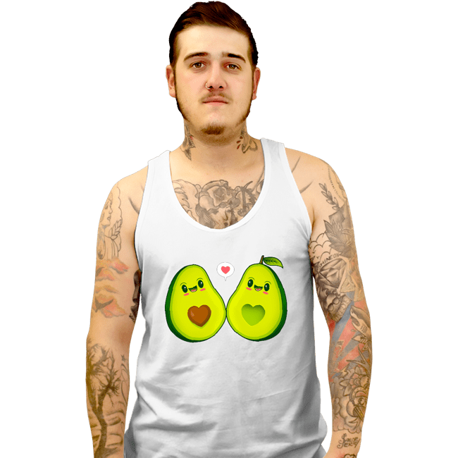 Shirts Tank Top, Unisex / Small / White Avocados Love