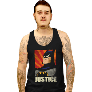 Shirts Tank Top, Unisex / Small / Black Bat Justice