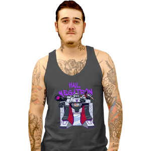 Secret_Shirts Tank Top, Unisex / Small / Charcoal Hail Megatron