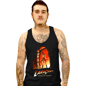 Shirts Tank Top, Unisex / Small / Black Indiana Croft