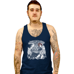 Shirts Tank Top, Unisex / Small / Navy IRIA