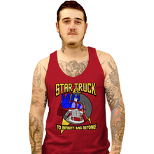 Load image into Gallery viewer, Secret_Shirts Tank Top, Unisex / Small / Red Startruck
