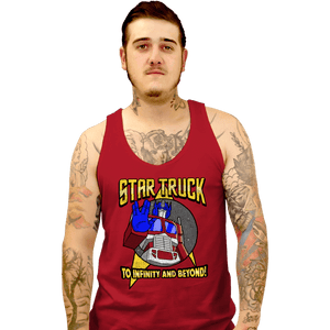 Secret_Shirts Tank Top, Unisex / Small / Red Startruck
