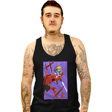 Load image into Gallery viewer, Secret_Shirts Tank Top, Unisex / Small / Black Link Slash
