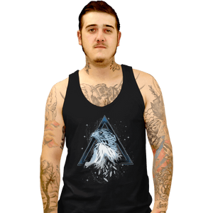 Shirts Tank Top, Unisex / Small / Black Wings of Silver Nerves of Steel