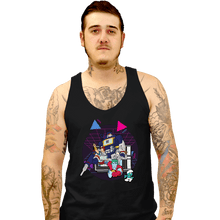 Load image into Gallery viewer, Daily_Deal_Shirts Tank Top, Unisex / Small / Black Retro Roll-Call

