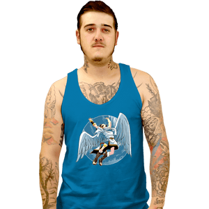 Shirts Tank Top, Unisex / Small / Sapphire Led Icarus